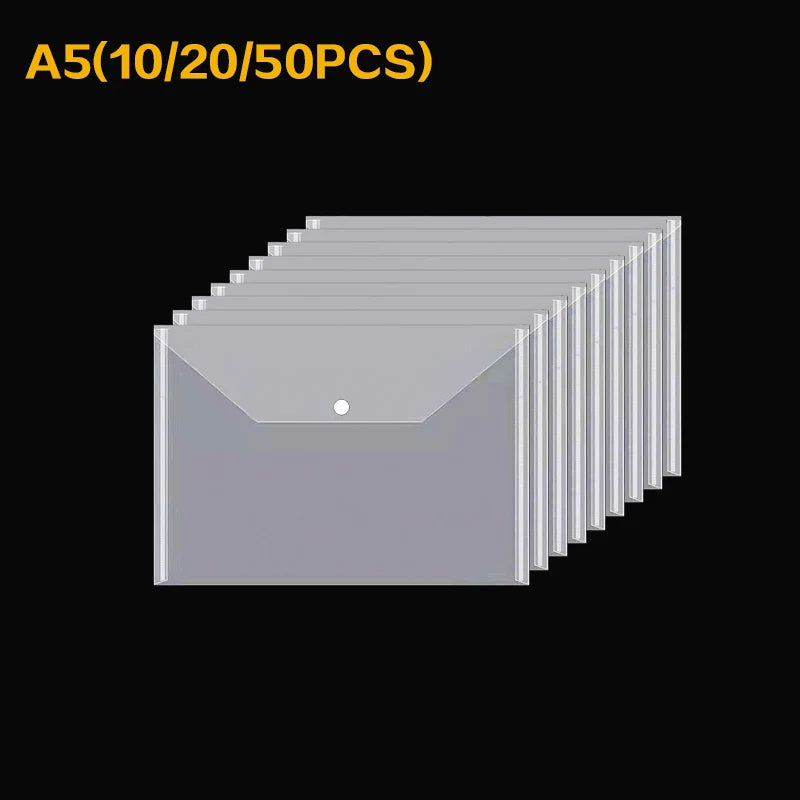 Transparent A5 Folder Bag